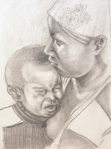 2012 - Gentile Polo - Africa: Madre con figlio